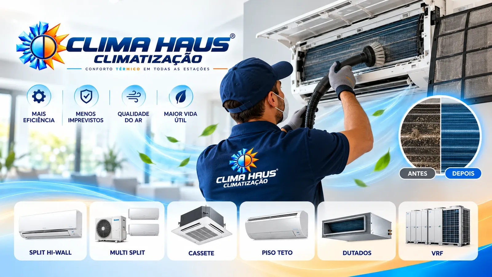 Manutenção e Higienização